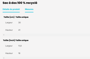 Sac à dos 100 % recyclé - Style iconique CAUKAY