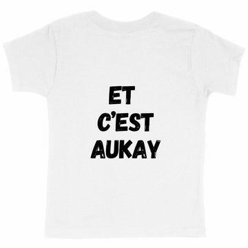 T-shirt Enfant Epais - Tempête Émotionnelle J'peux Pas - dos_blanc