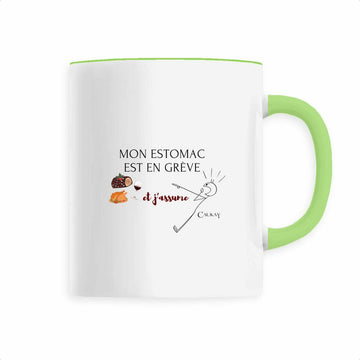 Mug céramique Noël humoristique : le cadeau parfait