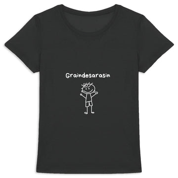 T-shirt Femme Epais Graindesarasin Caricature