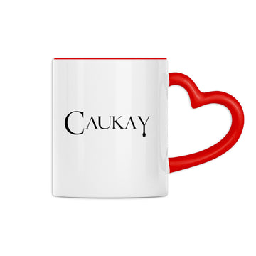 Mug à anse en forme de coeur iconique CAUKAY