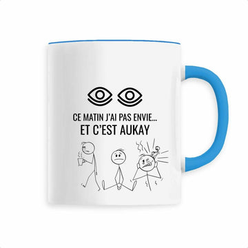 Mug céramique J'ai pas envie !