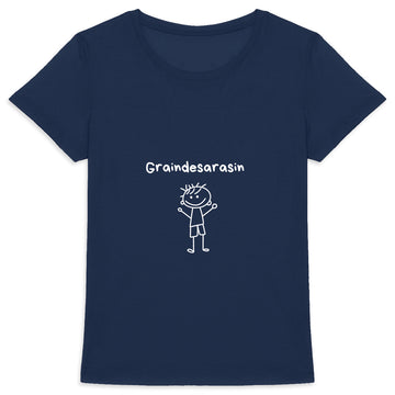 T-shirt Femme Epais Graindesarasin Caricature