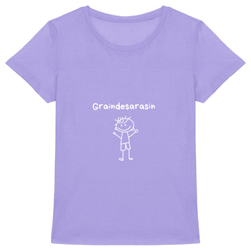 T-shirt Femme Epais Graindesarasin Caricature