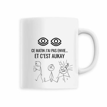 Mug céramique J'ai pas envie ! - face_5