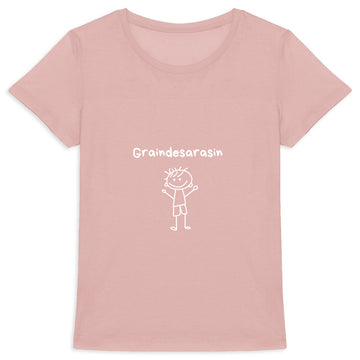 T-shirt Femme Epais Graindesarasin Caricature