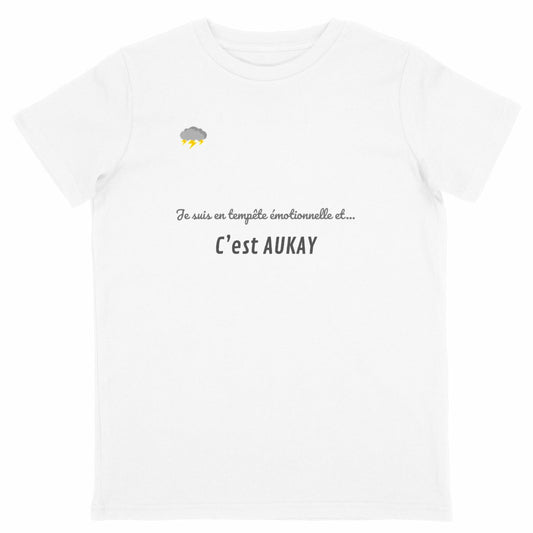 T-shirt Enfant Léger - Tempête Émotionnelle 