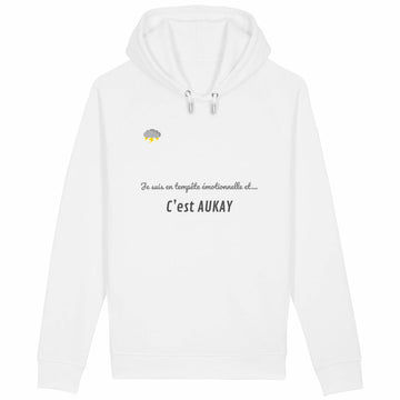 Sweat à capuche avec poches latérales - Tempête Émotionnelle