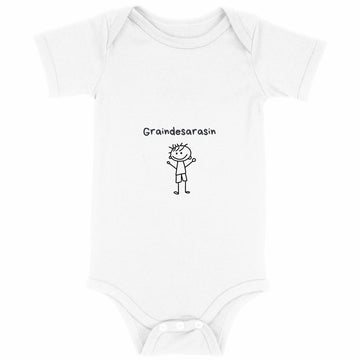 Body bébé graindesarasin caricature