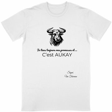 T-shirt Unisexe Classique Taureau Signe Astro