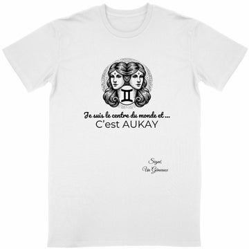 T-shirt Gémeaux Astro adulte
