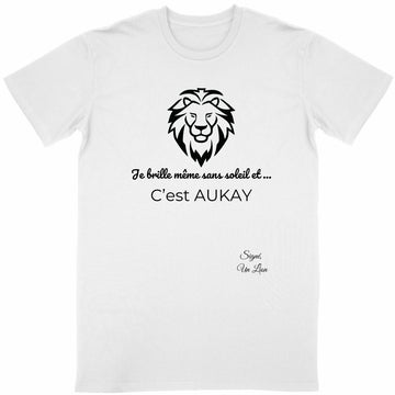 T-shirt Lion Astro adulte