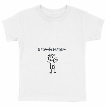 T-shirt Enfant Epais Graindesarasin caricature