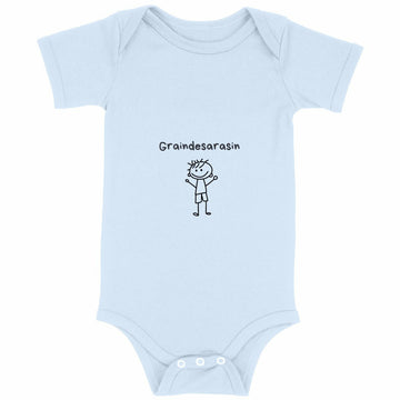Body bébé graindesarasin caricature