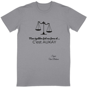 T-shirt Unisexe Classique Balance Signe Astro