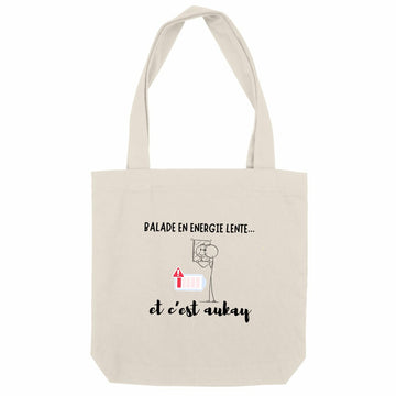 Totebag épais - Énergie Lente pour vos Balades