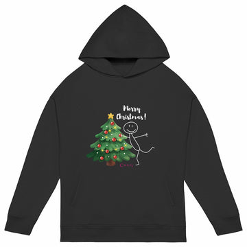 Sweat à capuche Unisexe Oversized : Le Pull Parfait pour Noel