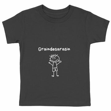 T-shirt Enfant Epais Graindesarasin Caricature