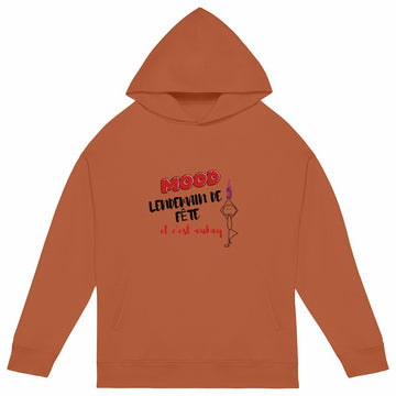 Sweat à capuche Unisexe Oversized - Esprit de Noël et Alcool