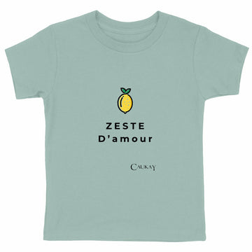 T-shirt Enfant Epais - Zeste d'amour - face_vert